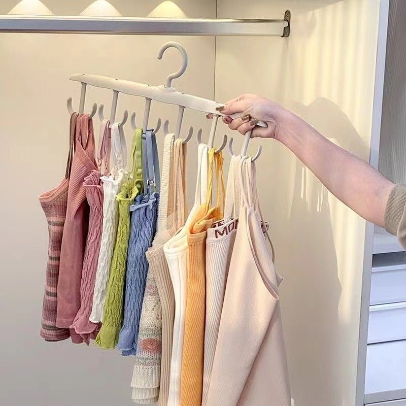 Sling Hook Multi - functional Storage Rack Tie Underwear Storage Silk Scarf Hook High - end Twelve Hooks - Nexxcart