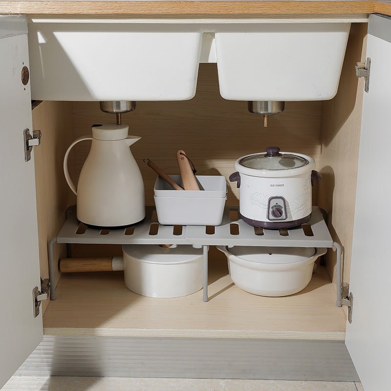 Telescopic kitchen rack kitchen supplies rack - Nexxcart