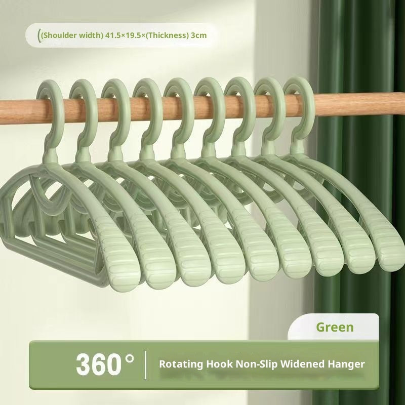 Wide-shoulder Hangers With Non-slip No-mark Designextra-wide And Padded For Winter