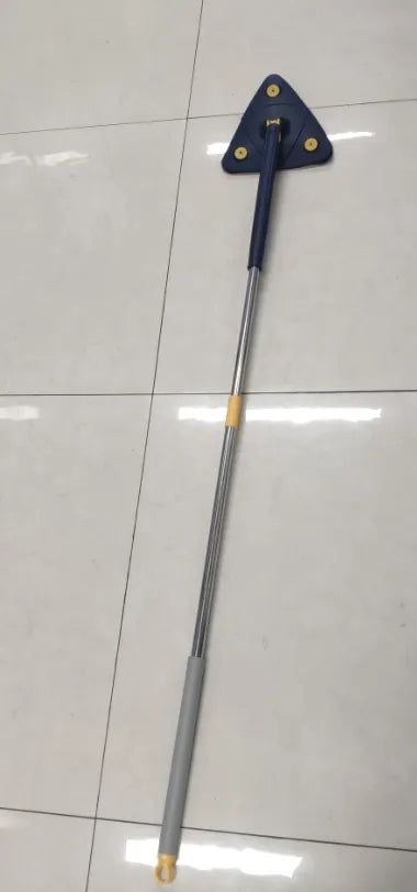 Extendable Triangle Mop 360 Rotatable Adjustable 110 Cm Cleaning Mop For Tub Tile Floor Wall Cleaning Mop Deep Cleaning Mop