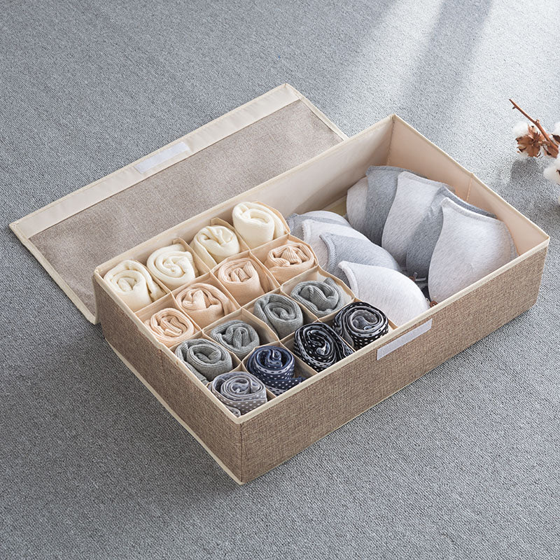 Underwear Storage Box For Household Socks Artifact