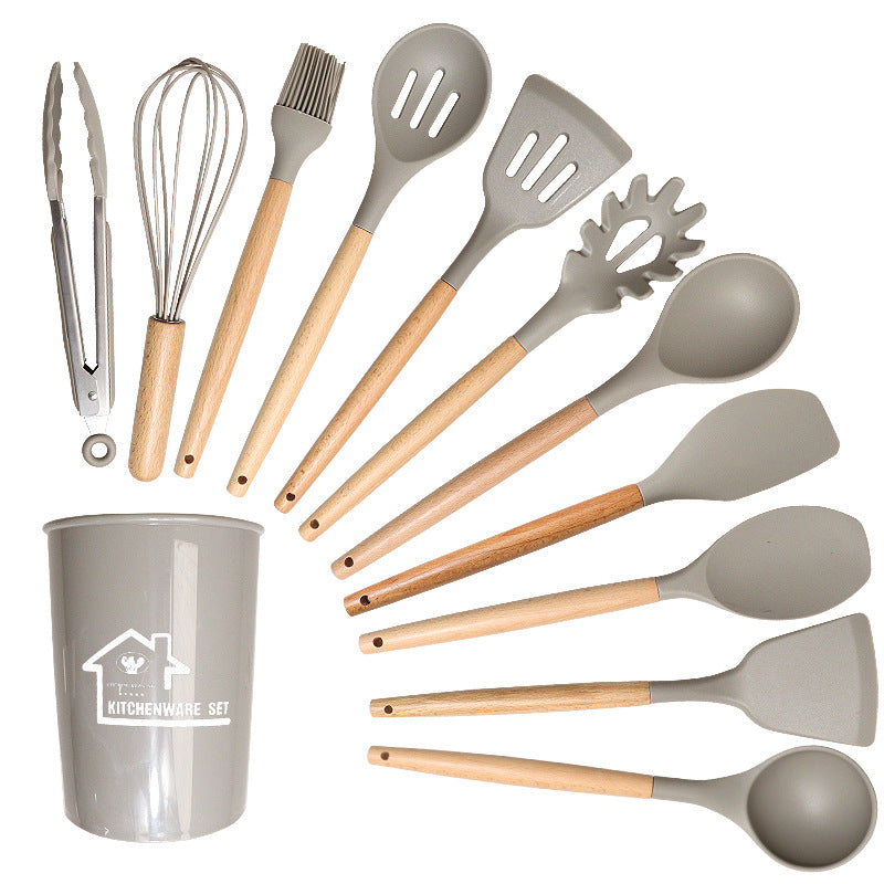 12-piece Food-grade Non-stick Pot Spatula And Soup Spoon Set