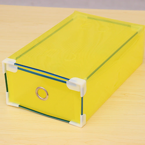 plastic shoe box