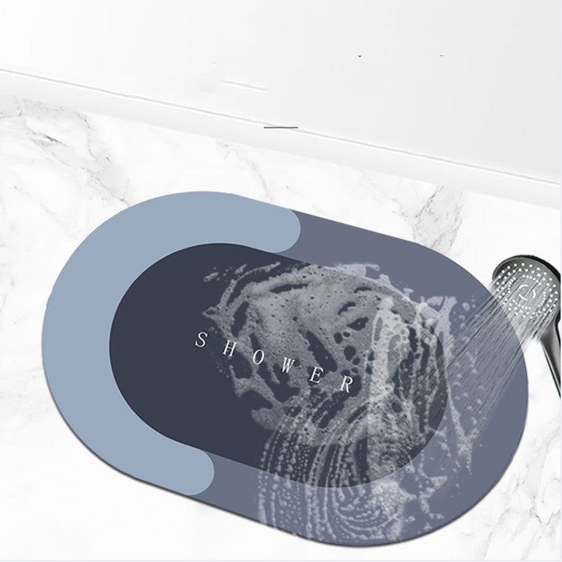 Diatom Mud Soft Diatomaceous Earth Absorbent Foot Mat