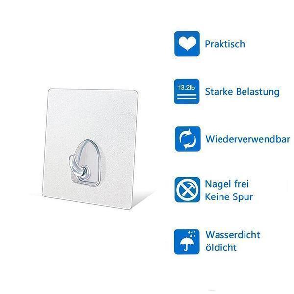 Reusable Anti-skid Traceless Hooks
