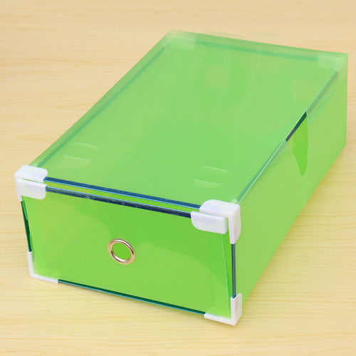 plastic shoe box