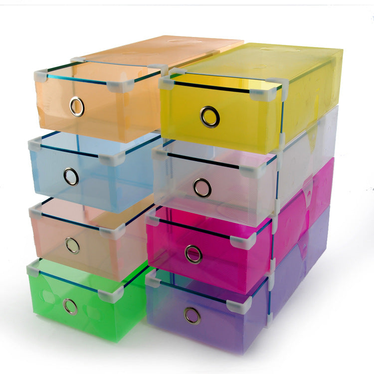 plastic shoe box