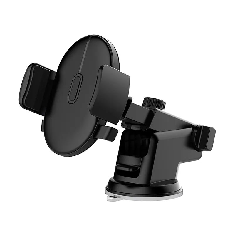 Car Phone Holder Long Rod Telescopic Car Dashboard Suction Cup Type