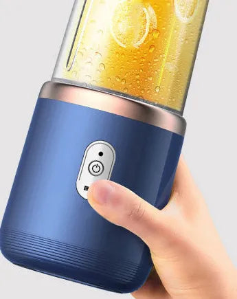 6blade Portable Blender Mini Juicer Cup Extractor Smoothie USB Charging Fruit Squeezer Blender Food Mixer Ice Crusher Portable Juicer Machine