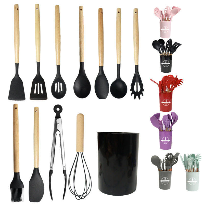 12-piece Food-grade Non-stick Pot Spatula And Soup Spoon Set