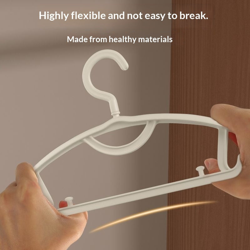 Wide-shoulder Hangers With Non-slip No-mark Designextra-wide And Padded For Winter