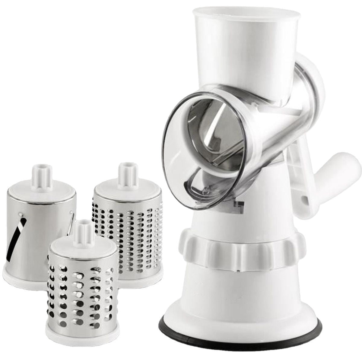 3 In 1 Vegetable Slicer Manual Kitchen Accessories Grater For Vegetable Cutter Round Chopper Mandolin Shredder Potato Home Kitchen Supplies Kitchen Gadgets - Nexxcart