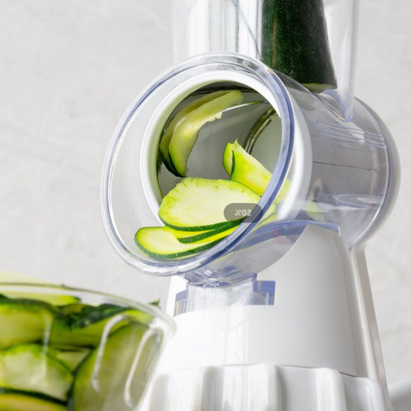 3 In 1 Vegetable Slicer Manual Kitchen Accessories Grater For Vegetable Cutter Round Chopper Mandolin Shredder Potato Home Kitchen Supplies Kitchen Gadgets - Nexxcart