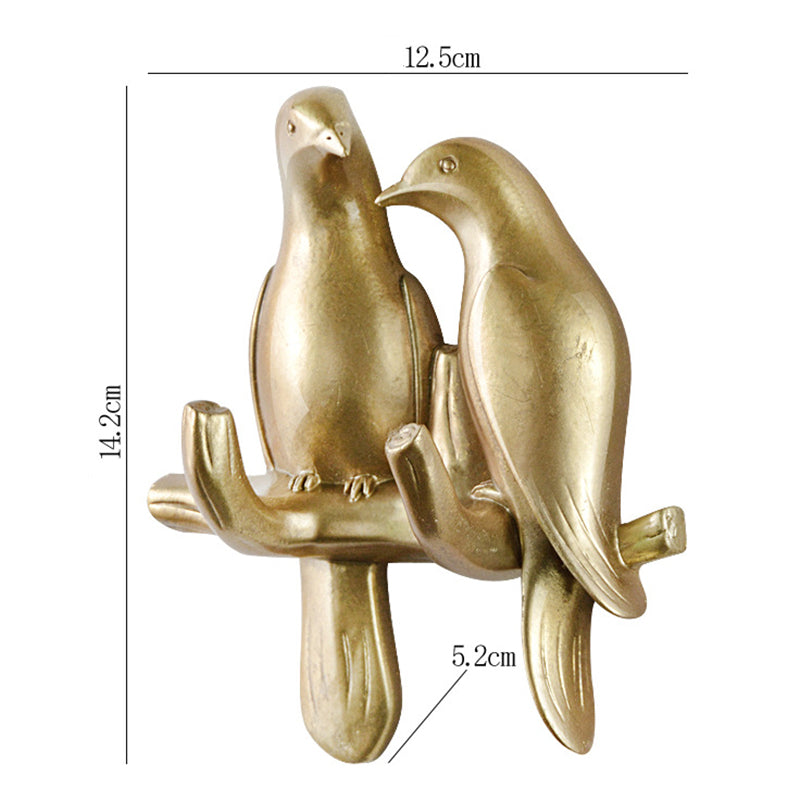 Simple And Creative Bird Punch Free Hanger