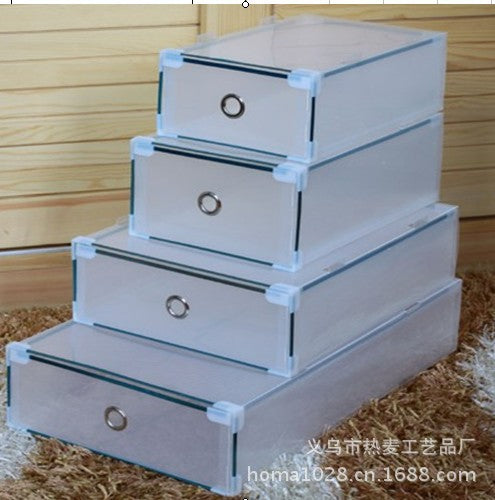 plastic shoe box