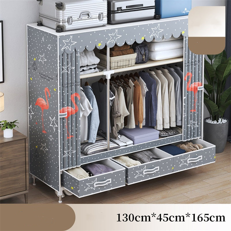 Simple Durable Cloth Belt Drawer Cloth Wardrobe