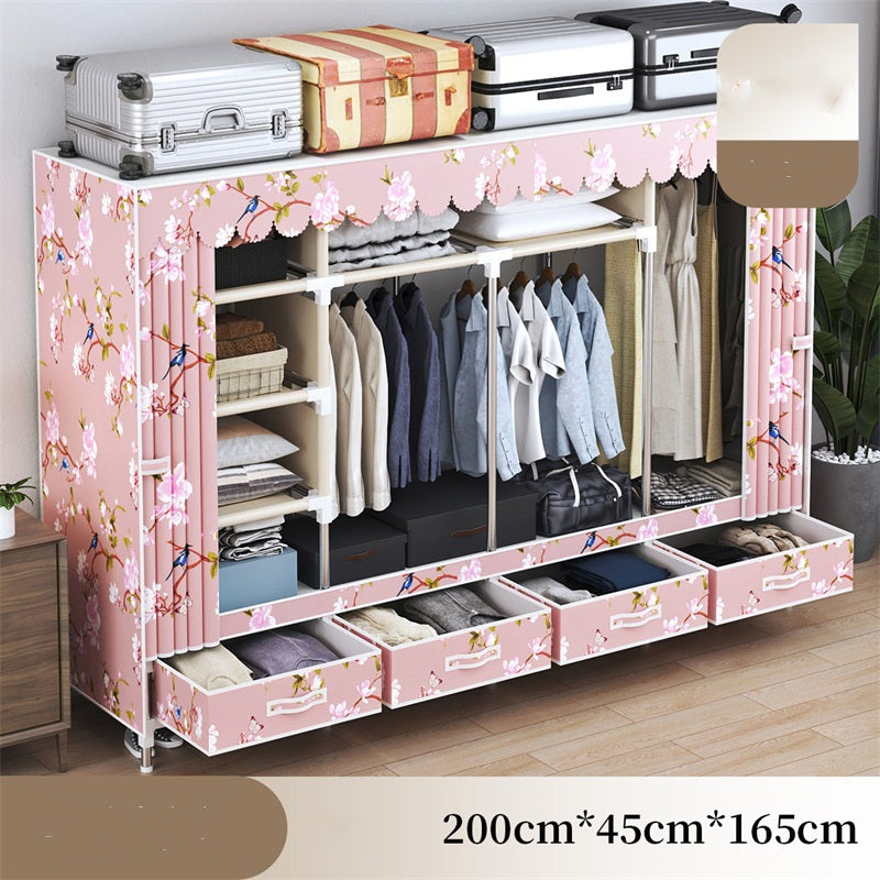 Simple Durable Cloth Belt Drawer Cloth Wardrobe