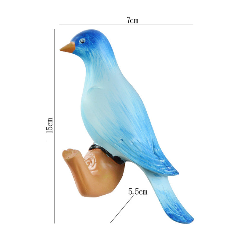 Simple And Creative Bird Punch Free Hanger