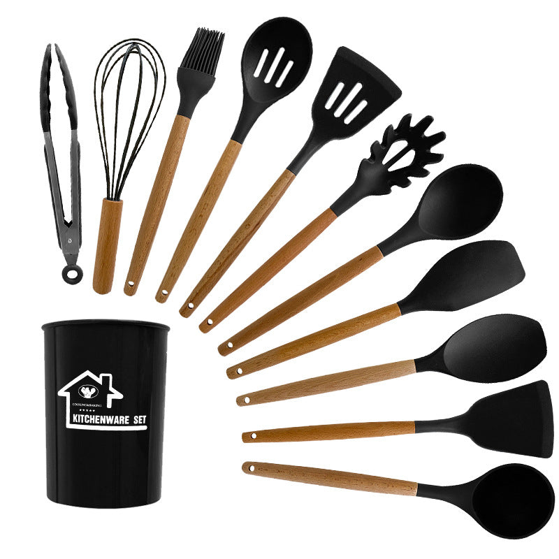 12-piece Food-grade Non-stick Pot Spatula And Soup Spoon Set