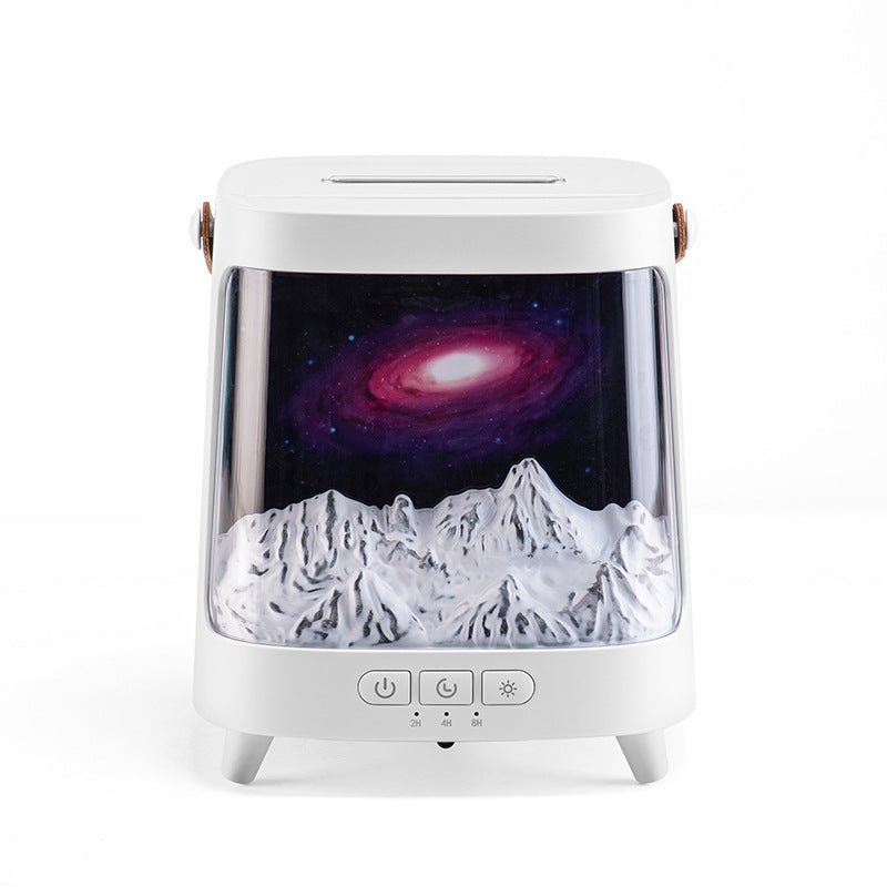 3D Starry Sky Flame Aromatherapy Machine Desktop Home Humidifier - Nexxcart