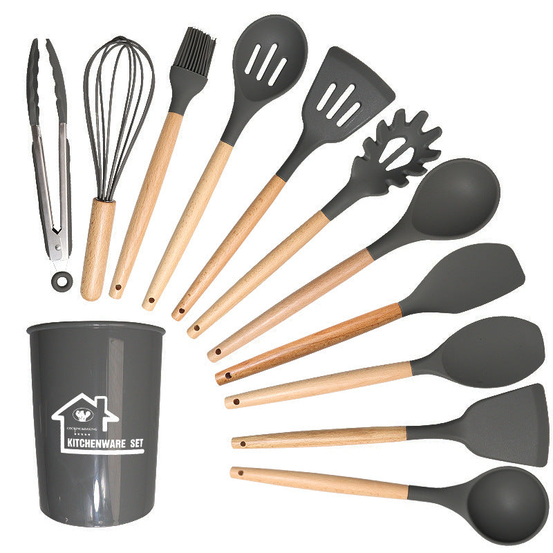 12-piece Food-grade Non-stick Pot Spatula And Soup Spoon Set