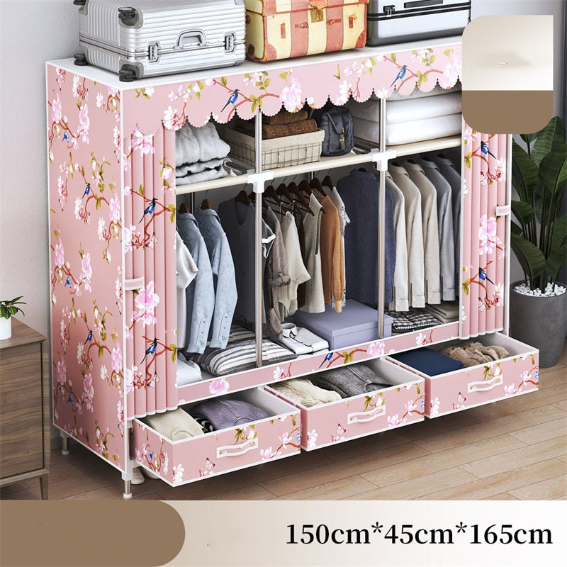 Simple Durable Cloth Belt Drawer Cloth Wardrobe