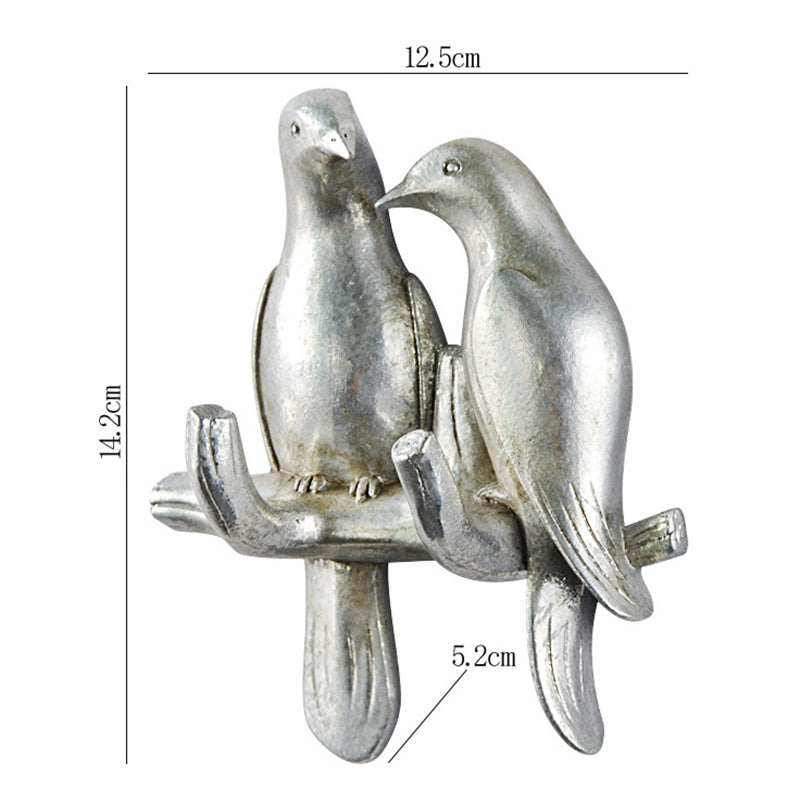 Simple And Creative Bird Punch Free Hanger
