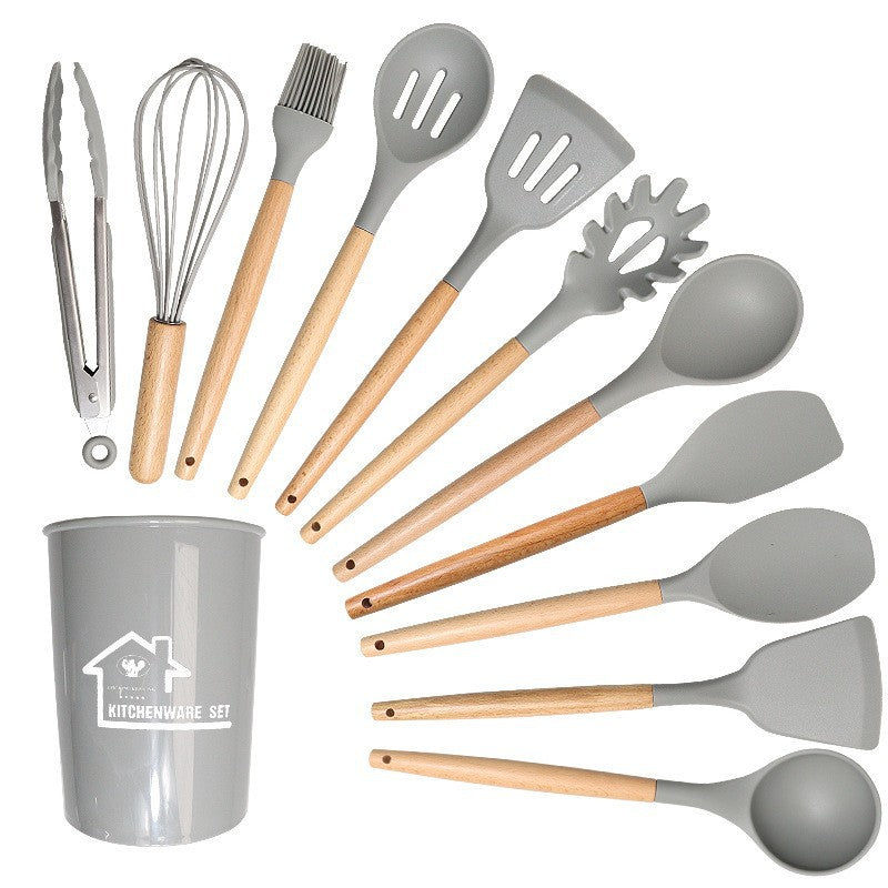 12-piece Food-grade Non-stick Pot Spatula And Soup Spoon Set