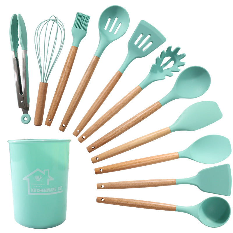 12-piece Food-grade Non-stick Pot Spatula And Soup Spoon Set
