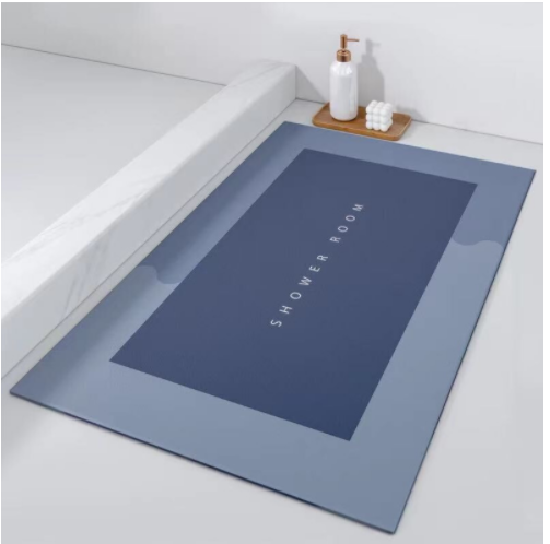 Diatom Mud Soft Diatomaceous Earth Absorbent Foot Mat