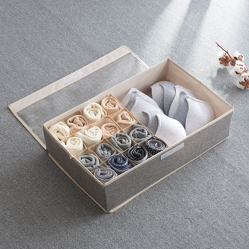 Underwear Storage Box For Household Socks Artifact