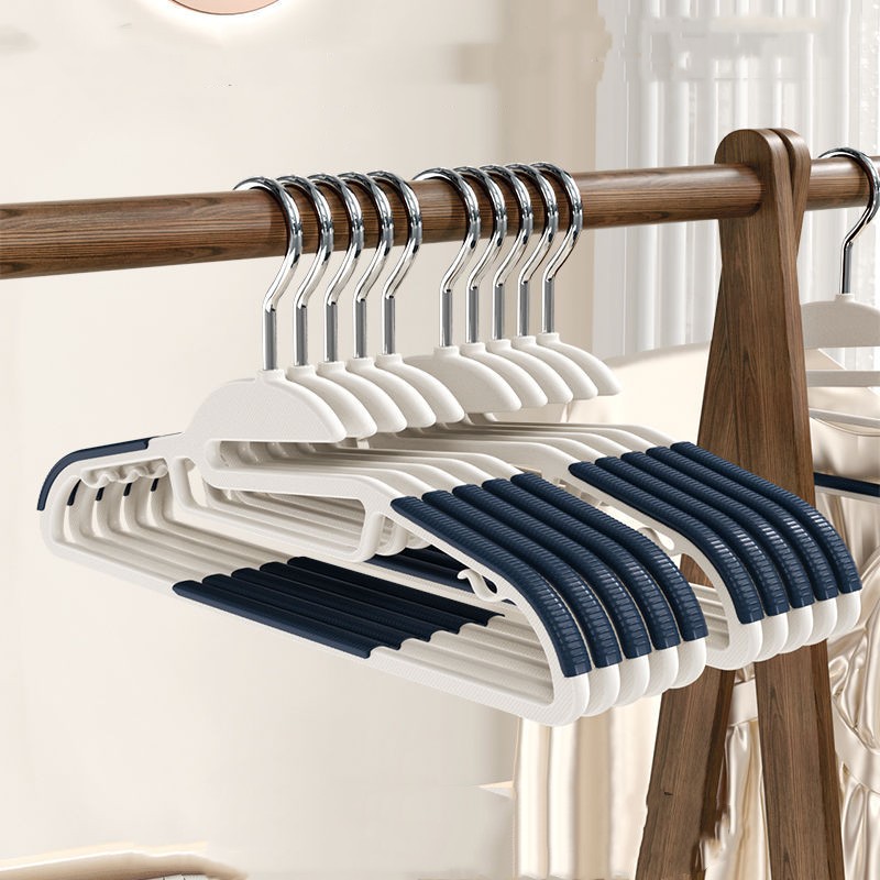 Twin-position Household Clothes Hangers That Can Be Rotated And Thickened To Reinforce