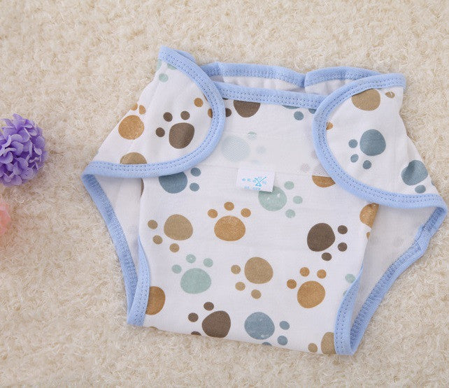 Cotton Cartoon Printed Cloth Diaper Washable Baby Diaper
