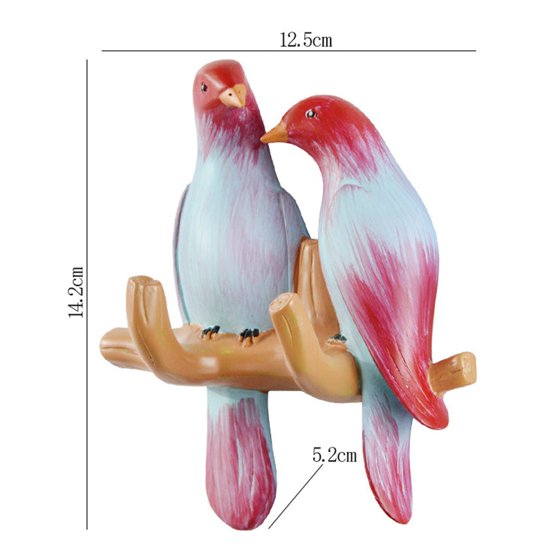 Simple And Creative Bird Punch Free Hanger
