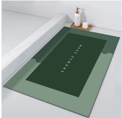 Diatom Mud Soft Diatomaceous Earth Absorbent Foot Mat
