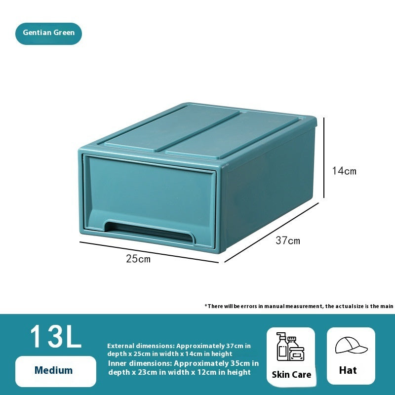 Colorful Wardrobe Organizing Boxes Storage Drawers Household Style