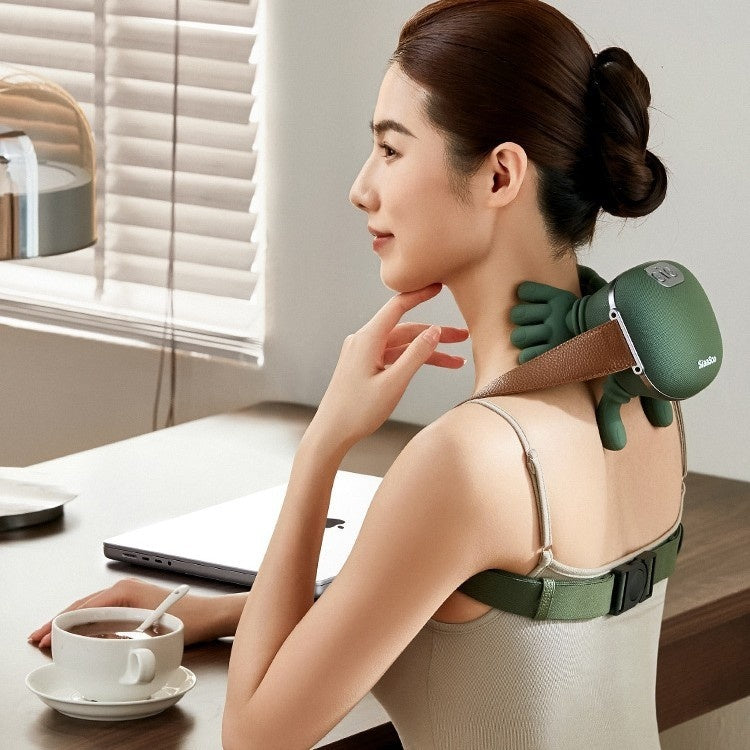 Electric Neck And Shoulder Muscle Massager Wireless Shoulder And Back Kneading
