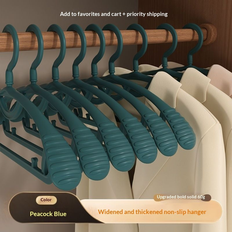 Wide-shoulder Hangers With Non-slip No-mark Designextra-wide And Padded For Winter
