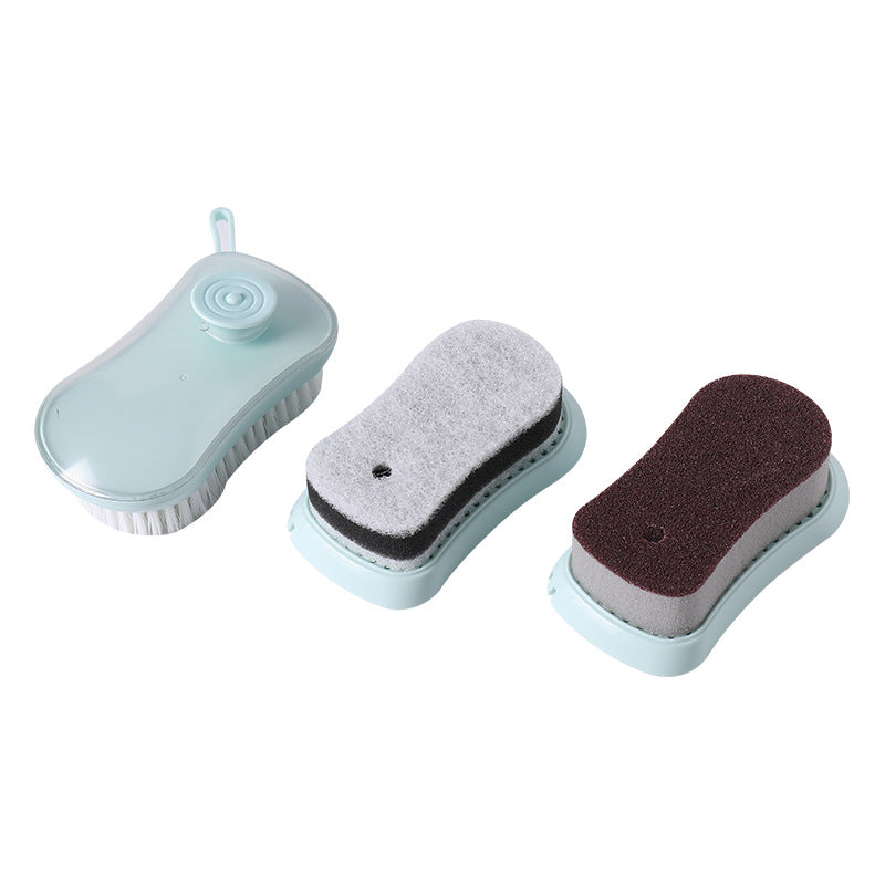 Creative Pressing Automatic Liquid Cleaning Brush