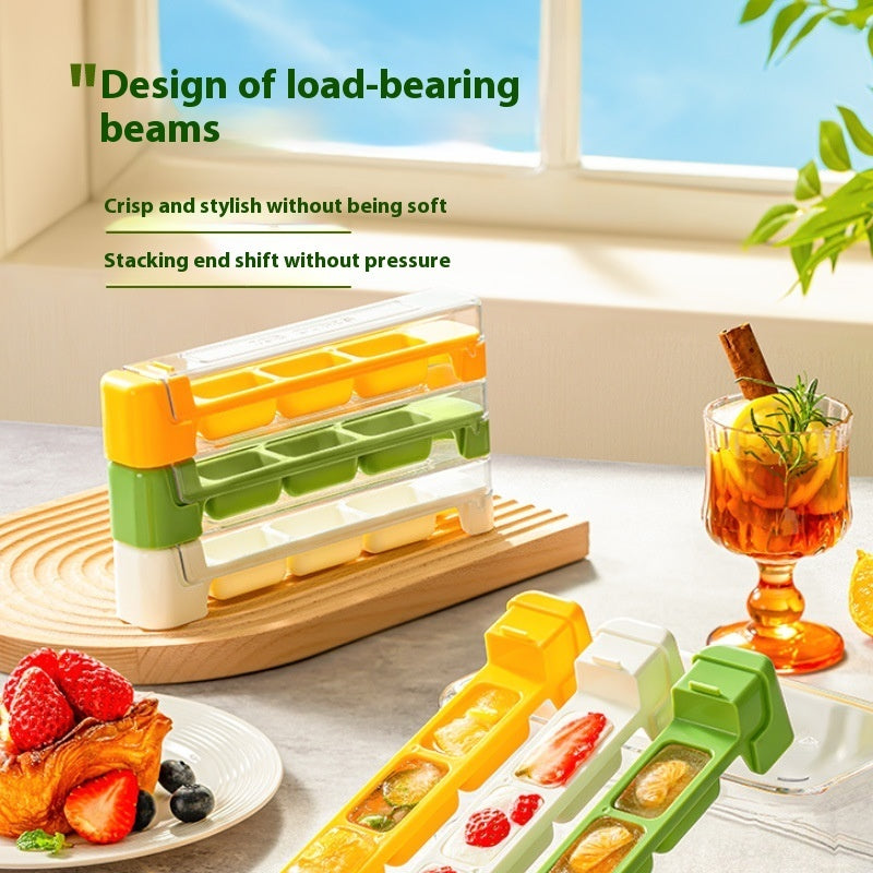 Ice Cube Molded Silicone Homemade Ice Cube Tray Food Grade