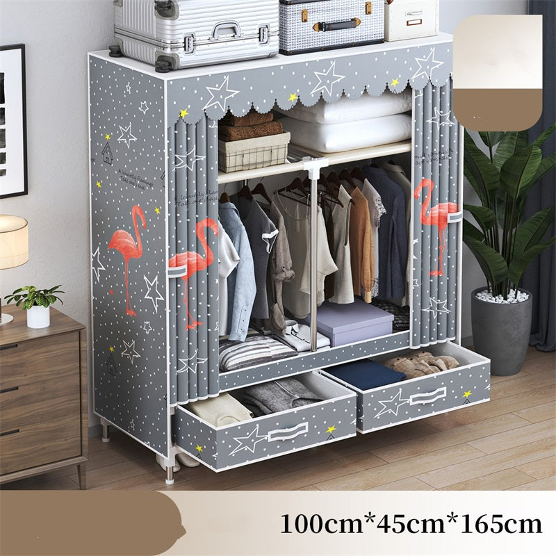 Simple Durable Cloth Belt Drawer Cloth Wardrobe