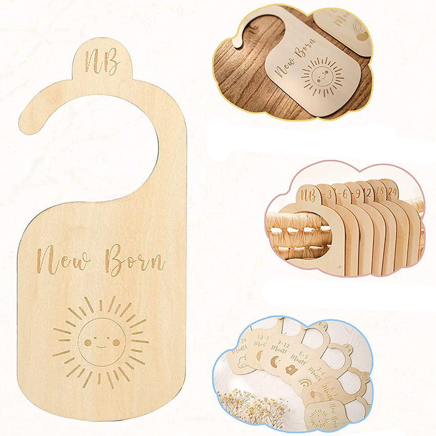 Wooden Size Divider For Baby Wardrobes Newborn