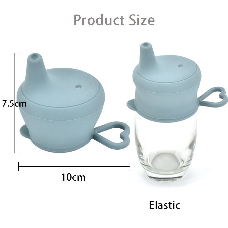 Baby Silicone Cup Lid Splash - proof Cover Feeding Cup Lid Is Free Of BPA - Nexxcart