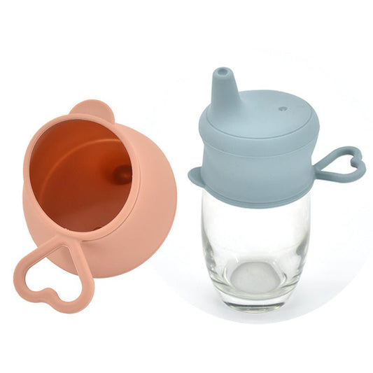 Baby Silicone Cup Lid Splash - proof Cover Feeding Cup Lid Is Free Of BPA - Nexxcart