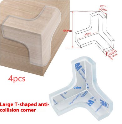 Baby Silicone Protective Pad Child Safety Table Corner Cover - Nexxcart