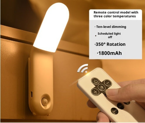 Wardrobe Aisle Light Three-color Adjustment Induction Lamp