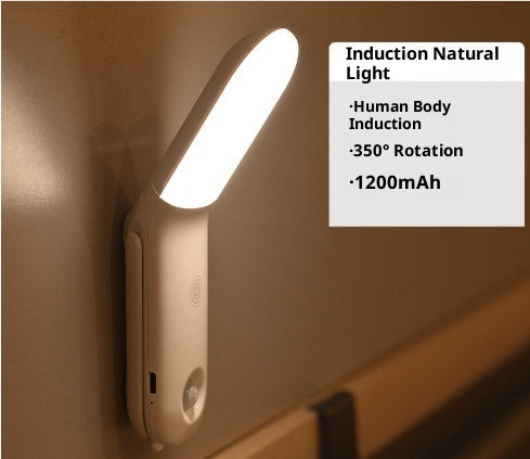 Wardrobe Aisle Light Three-color Adjustment Induction Lamp