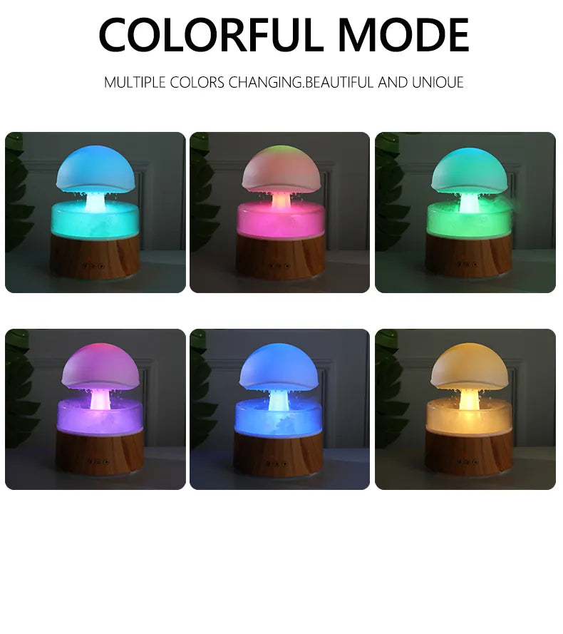 New Rain Cloud Humidifier Aromatherapy Machine Air Humidifier Ultrasonic Aroma Diffuser