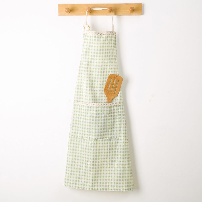 Cotton and linen Kitchen Apron - Nexxcart