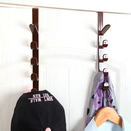 Creative Multi - purpose Five - Segment Hooks Towels And Hats With 5 Seamless Hooks - Nexxcart